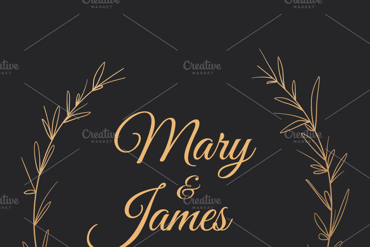 Wedding Invitation, an Invitation Template by Greeek (Photo 3 of 3)