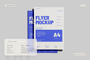 A4 Flyer Poster Mockup, an Advertising Mockup by Toasin Studio (Thumbnail 6 of 7)