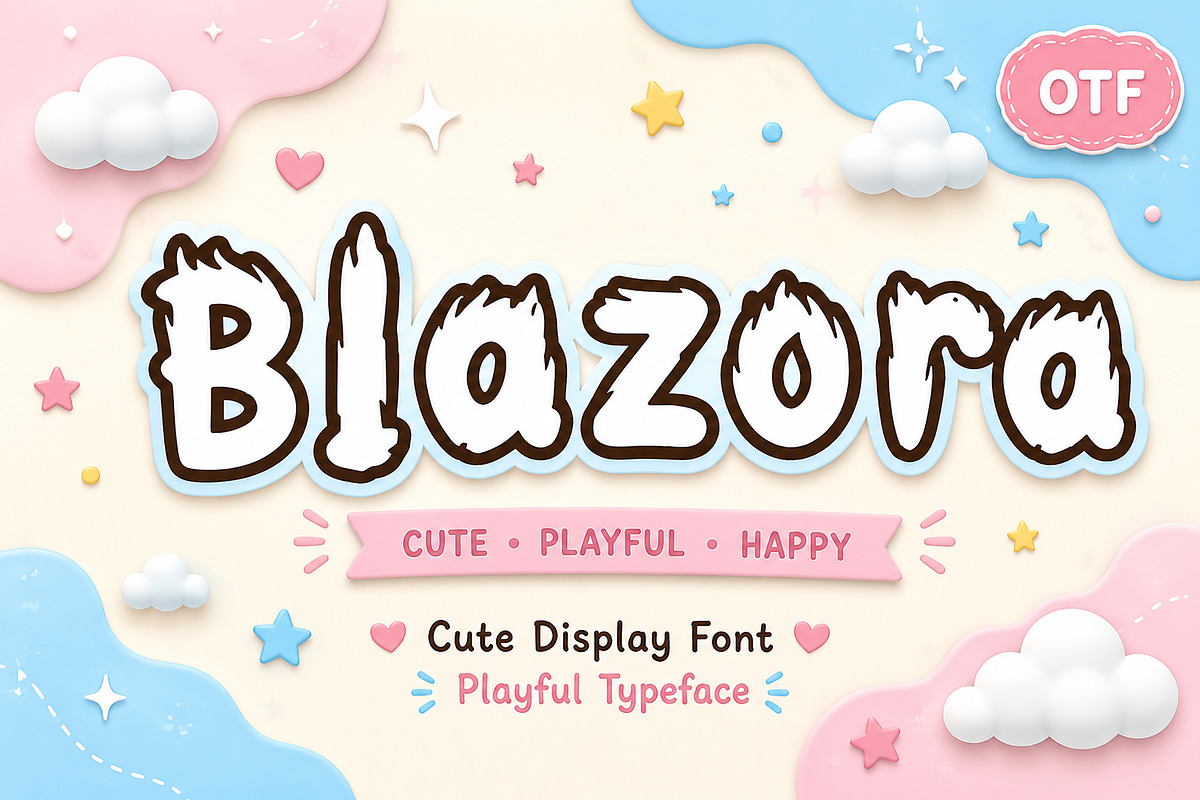 Blazora, a Slab Serif Font by Wow Magic (Photo 1 of 3)