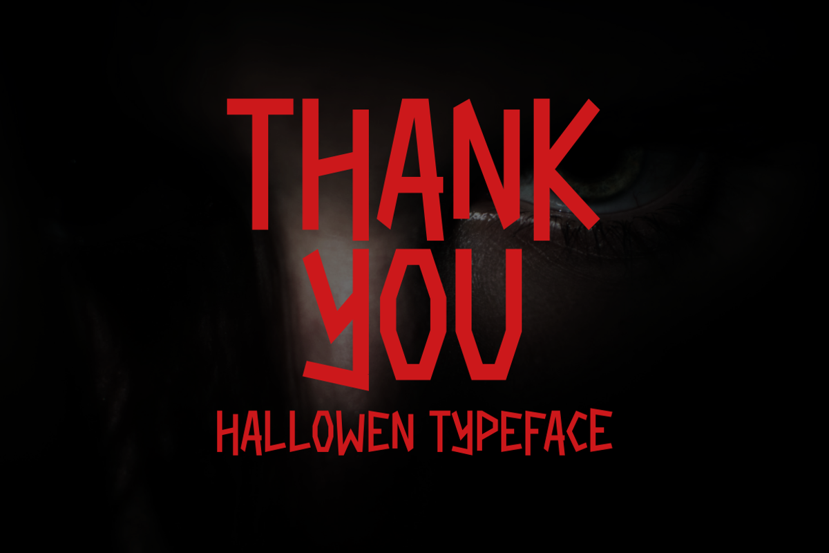 Spooky Holy - Halloween Typeface, a Handwritten Font by MaikoHatta (Photo 9 of 9)