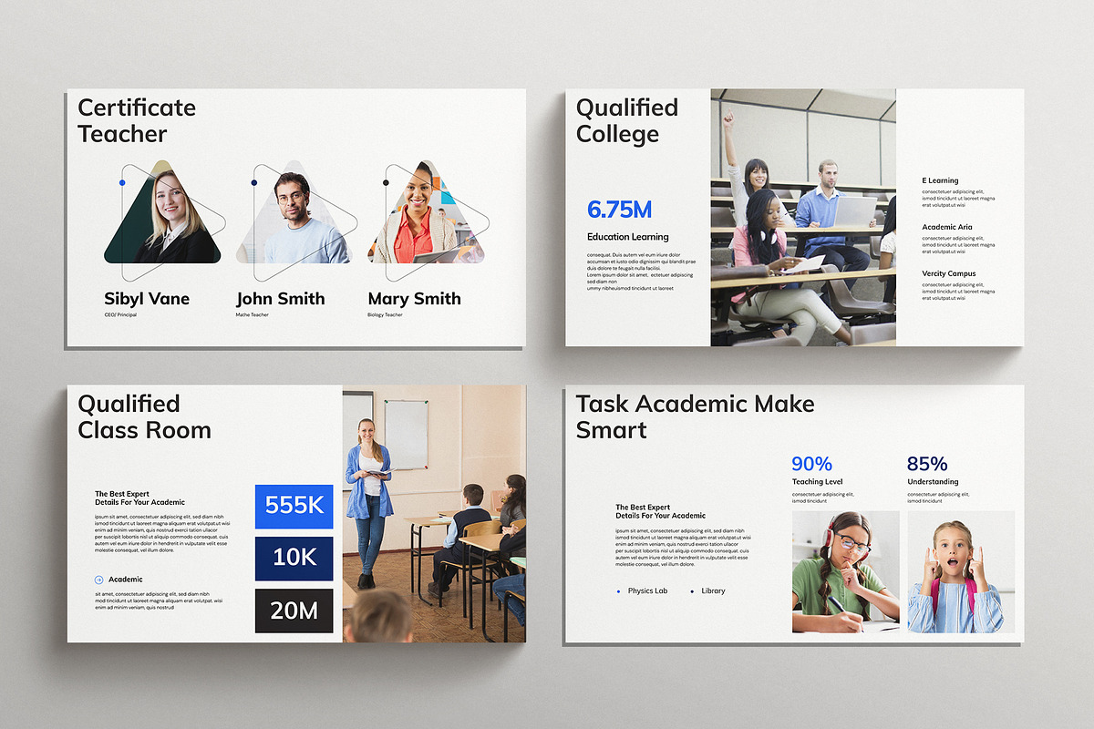 Education Presentation Template, a Presentation Template by E-Type (Photo 4 of 5)