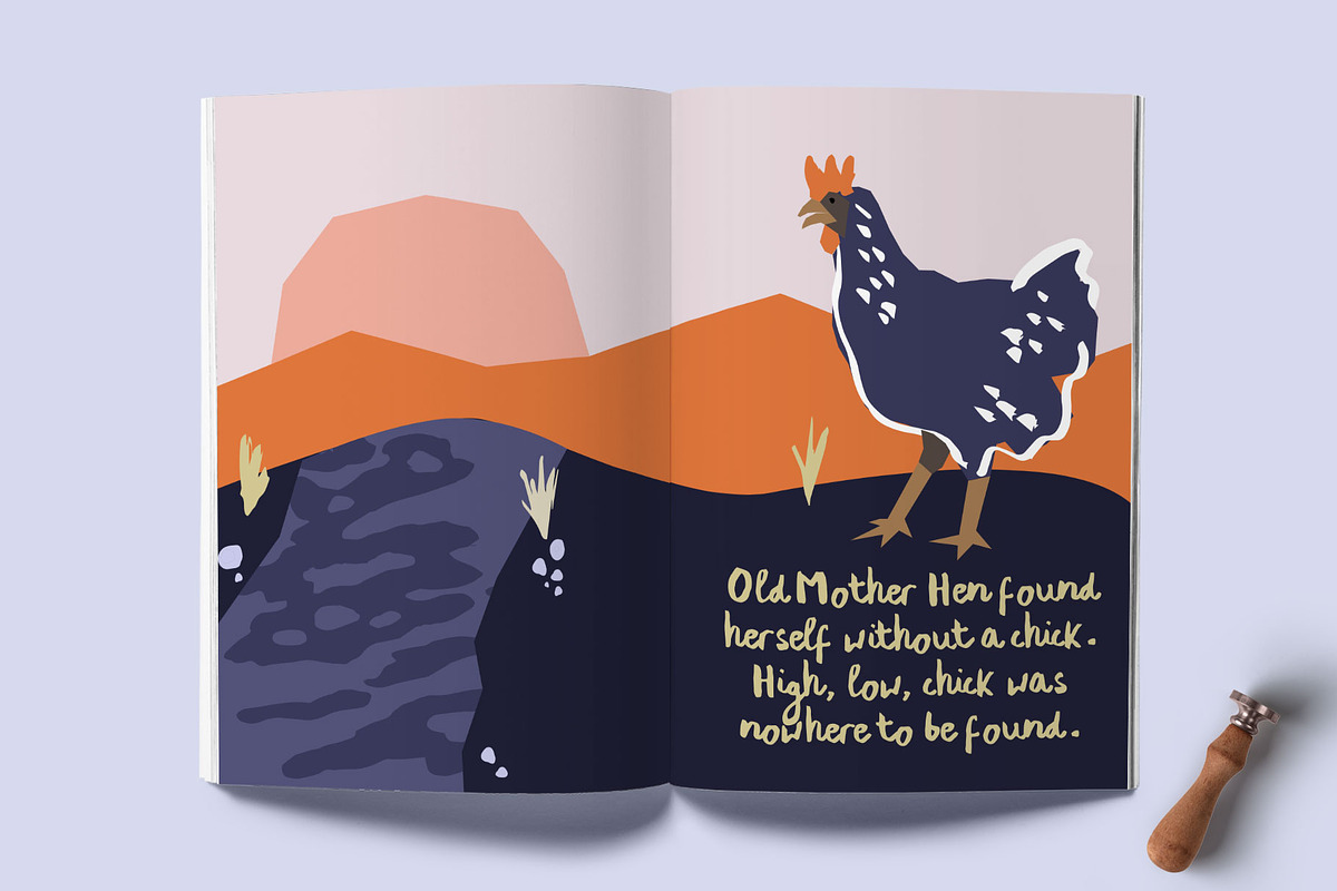 Joyous Inked Hand Drawn Font preview 6