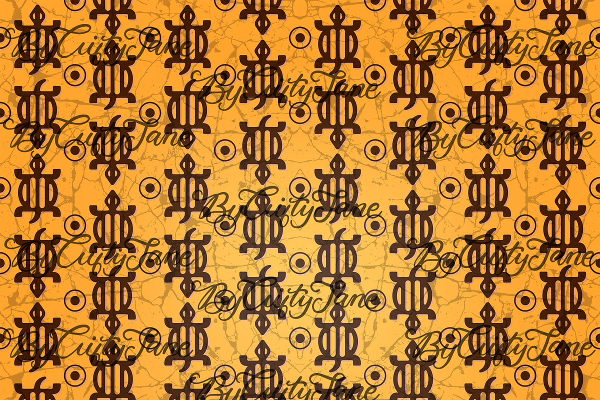 Adinkra DENKYEM Pattern, a Pattern Graphic by ByGiftyJane (Photo 5 of 11)