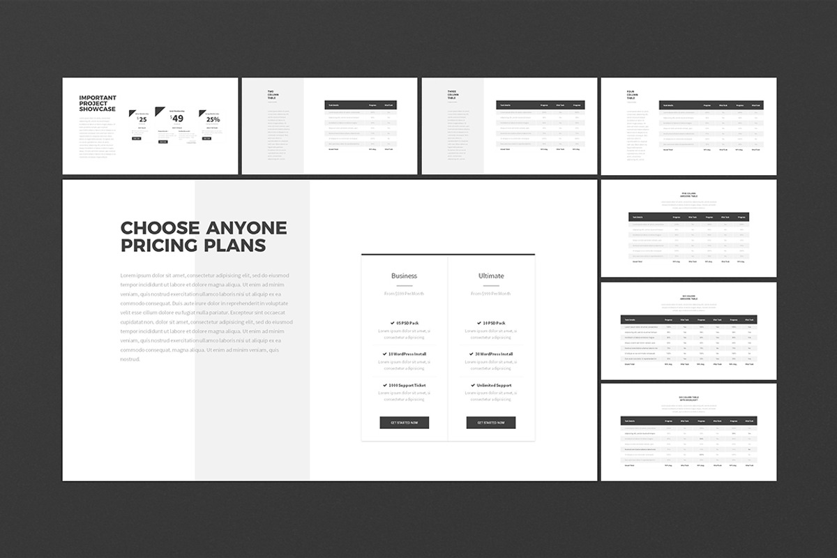 Unbounded PowerPoint Template, a Presentation Template by Diverter (Photo 6 of 17)