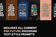 100+ Ideogram Text Style Prompts, an Illustration by Sevenstyles (Thumbnail 2 of 5)