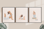 Family Yoga 2 Illustration Set, a Sport Illustration by Irena Art (Thumbnail 7 of 14)