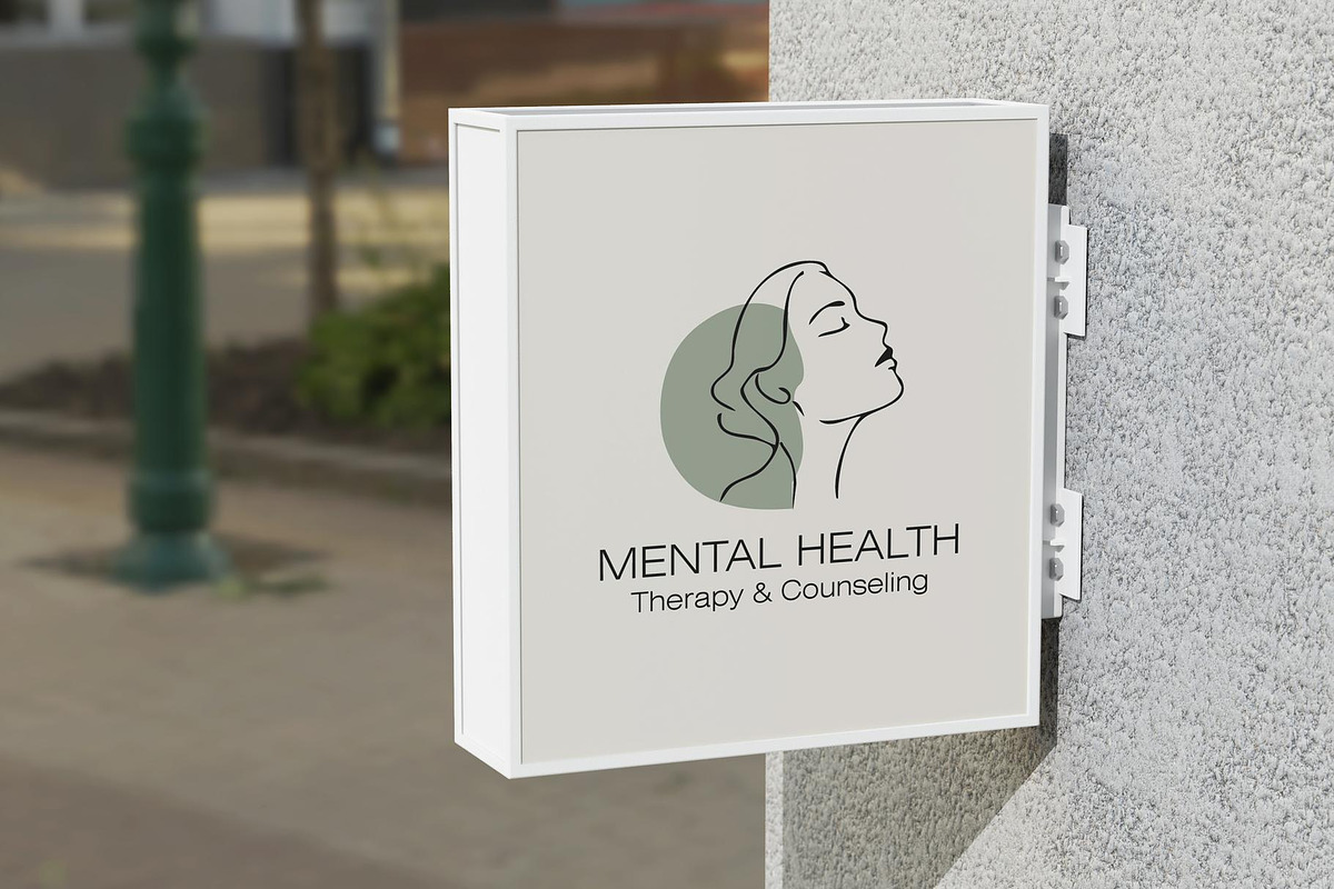 Mental Health Logo Design, a Branding & Logo Template by YUDesignStore (Photo 9 of 10)