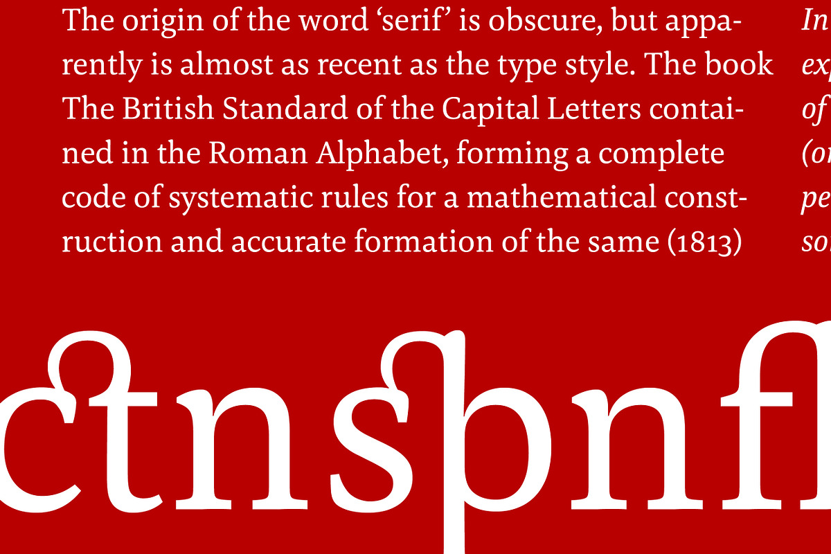 Carrara, a Serif Font by Hoftype (Photo 6 of 14)