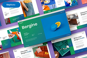 Bergine – Business Keynote, a Presentation Template by Dens Creative Studio