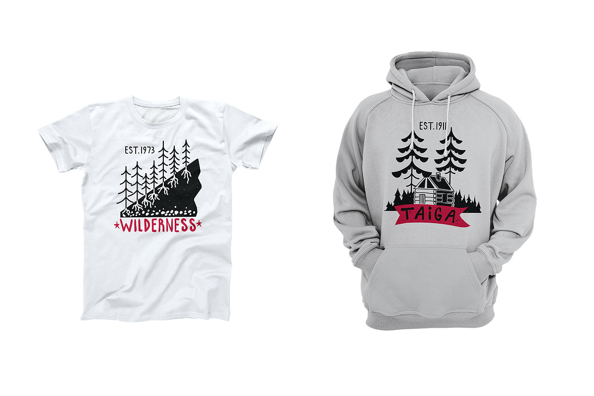 Outdoor Logo Badges, Part II, a Branding & Logo Template by 2dvillShop (Photo 7 of 9)