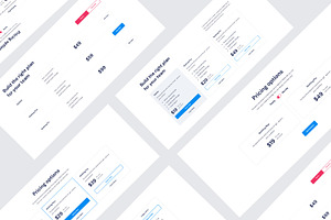 Pricing Web UI KIT