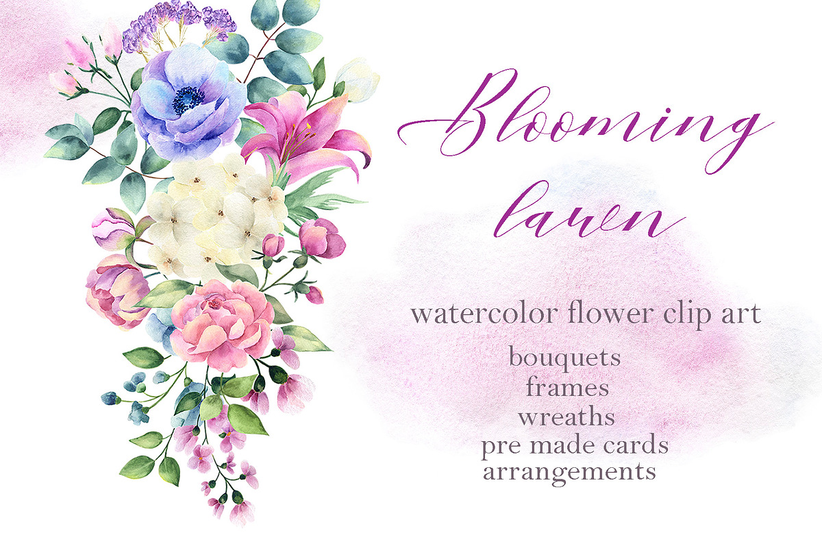 BLOOMING LAWN, an Illustration by ViсkyArtDesign (Photo 1 of 12)