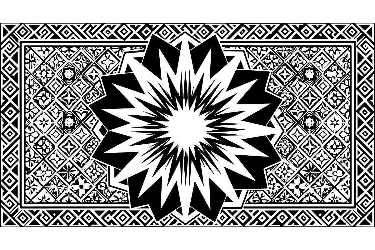 Abstract Circular Pattern, an Object Graphic by Designer_Momina (Photo 9 of 16)
