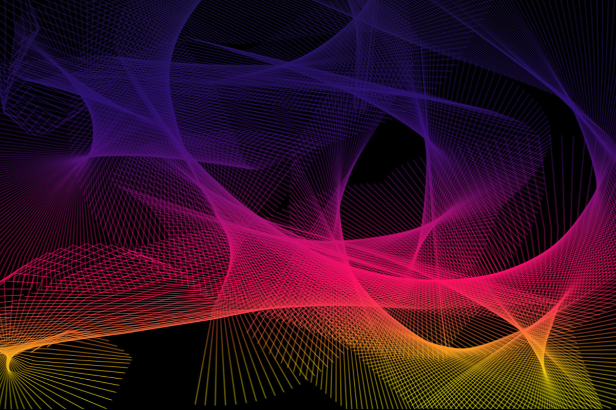 Modern Digital Lines Background Pack, a Wallpaper Graphic by NJ Himel (Photo 5 of 11)