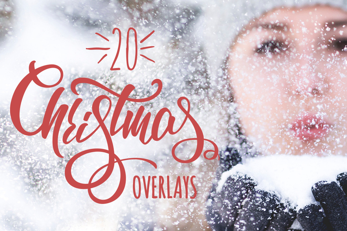 20 Christmas Overlays, an Illustration by Urbanshop (Photo 2 of 5)