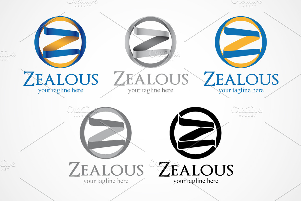 Zealous, a Branding & Logo Template by doghead
