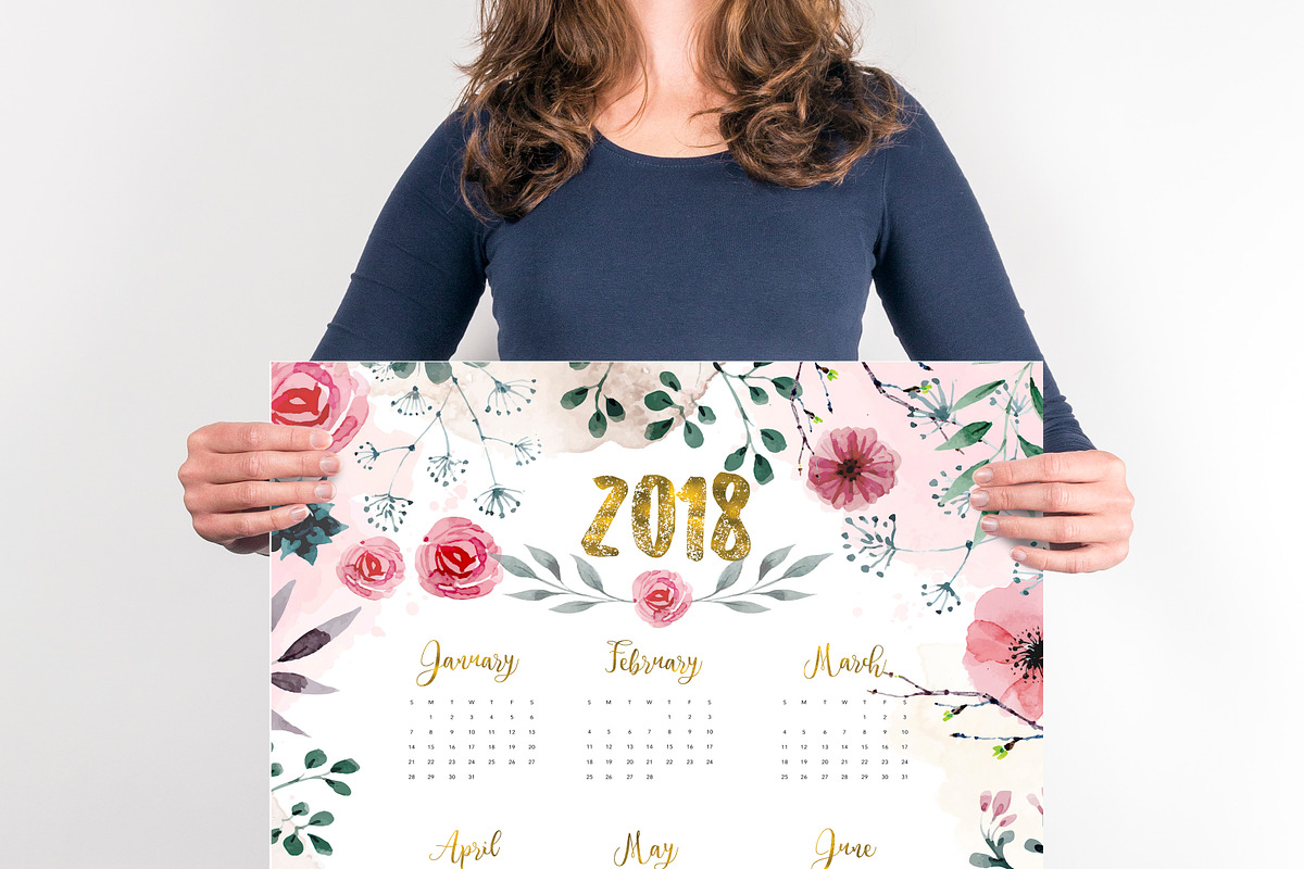 Create your own 2018 calendar, an Object Graphic by Small Space (Photo 6 of 7)