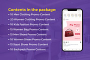 Fashion Sale Content Instagram Posts, a Social Media Template by emcrea (Thumbnail 3 of 9)