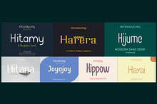 Modern Font Bundle