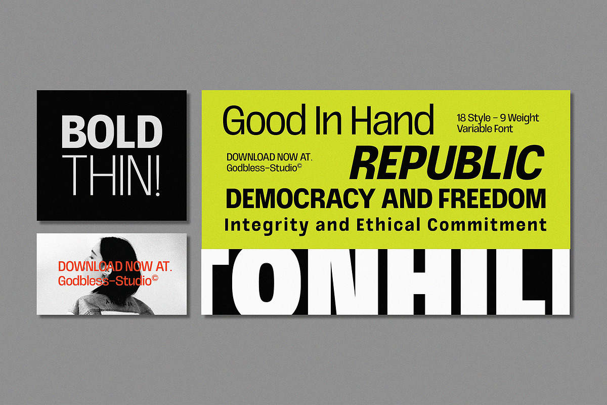Neue Asgraf, a Sans Serif Font by Godbless Studio (Photo 13 of 15)