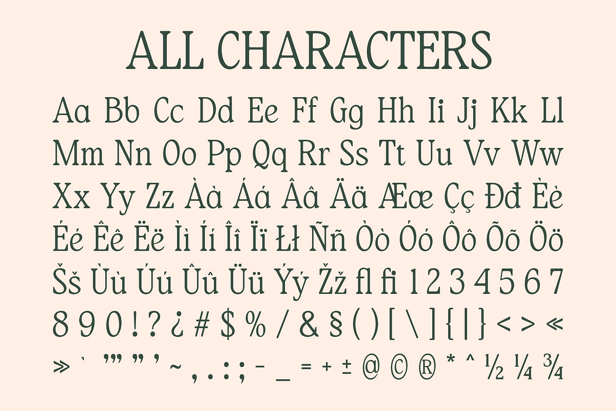 CS Melisa – Elegant Font, a Serif Font by Craft Supply Co. (Photo 8 of 8)