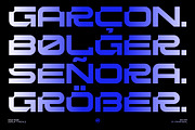 ARCTOS - Display Font, a Sans Serif Font by Oskar Biehl (Thumbnail 5 of 11)