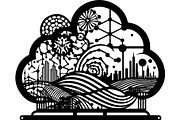 Black Laser Cut Bundle, a Graphic by abu67222 (Thumbnail 4 of 13)