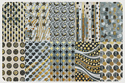 Modern Metallic Patterns, a Pattern Graphic by Megan Aili Designs (Thumbnail 6 of 12)