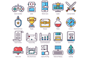 65 Game Design Icons, an Icon by Flat Icons (Thumbnail 2 of 8)