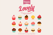 15 Yummy Cupcake icon, an Icon by VectorBakery (Thumbnail 1 of 2)