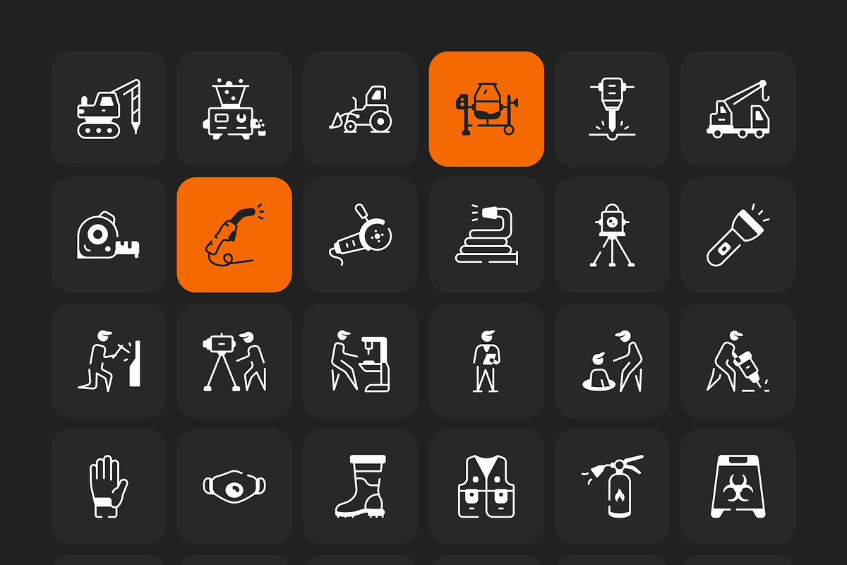 300 Modern Industry Icons, a Solid Icon by Creative Stall (Photo 9 of 10)
