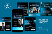 Business Seminar Instagram Template, a Social Media Template by graphicook (Thumbnail 1 of 3)