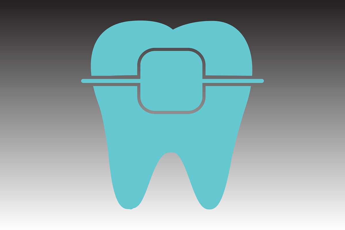 Dental icon design template, a Solid Icon by Sumberpangan (Photo 3 of 3)