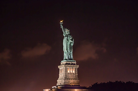 New york city containing new york city, united states of america, and statue