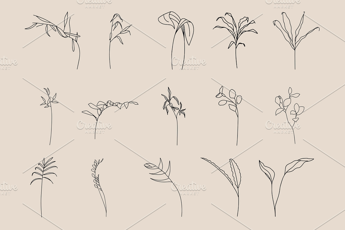 Plantes D'Intérieur, a Graphic by Kassie Bartow Art (Photo 7 of 10)