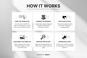 Ecommerce Instagram Templates Canva, a Social Media Template by DigiPax (Thumbnail 10 of 10)
