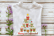 Retro To Be Jolly & Caffeinated Png, an Illustration by DreamPrint404 (Thumbnail 2 of 7)