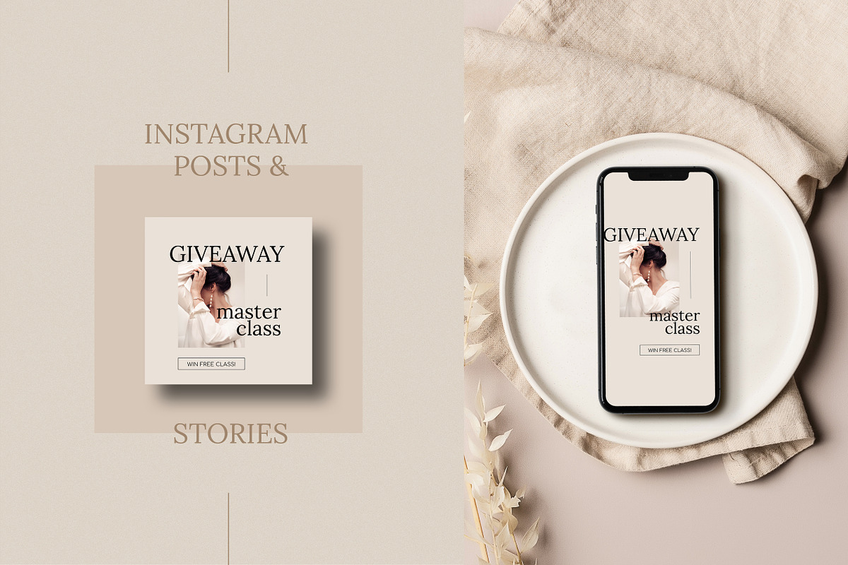 Social Media Bundle / Elegant, a Social Media Template by Mirazz (Photo 3 of 12)
