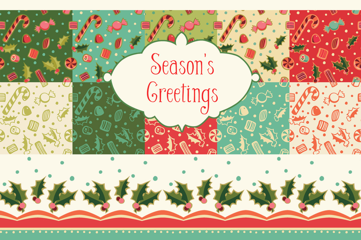 Christmas Candy Pattern, a Pattern Graphic by Cary Phillips (Photo 1 of 3)