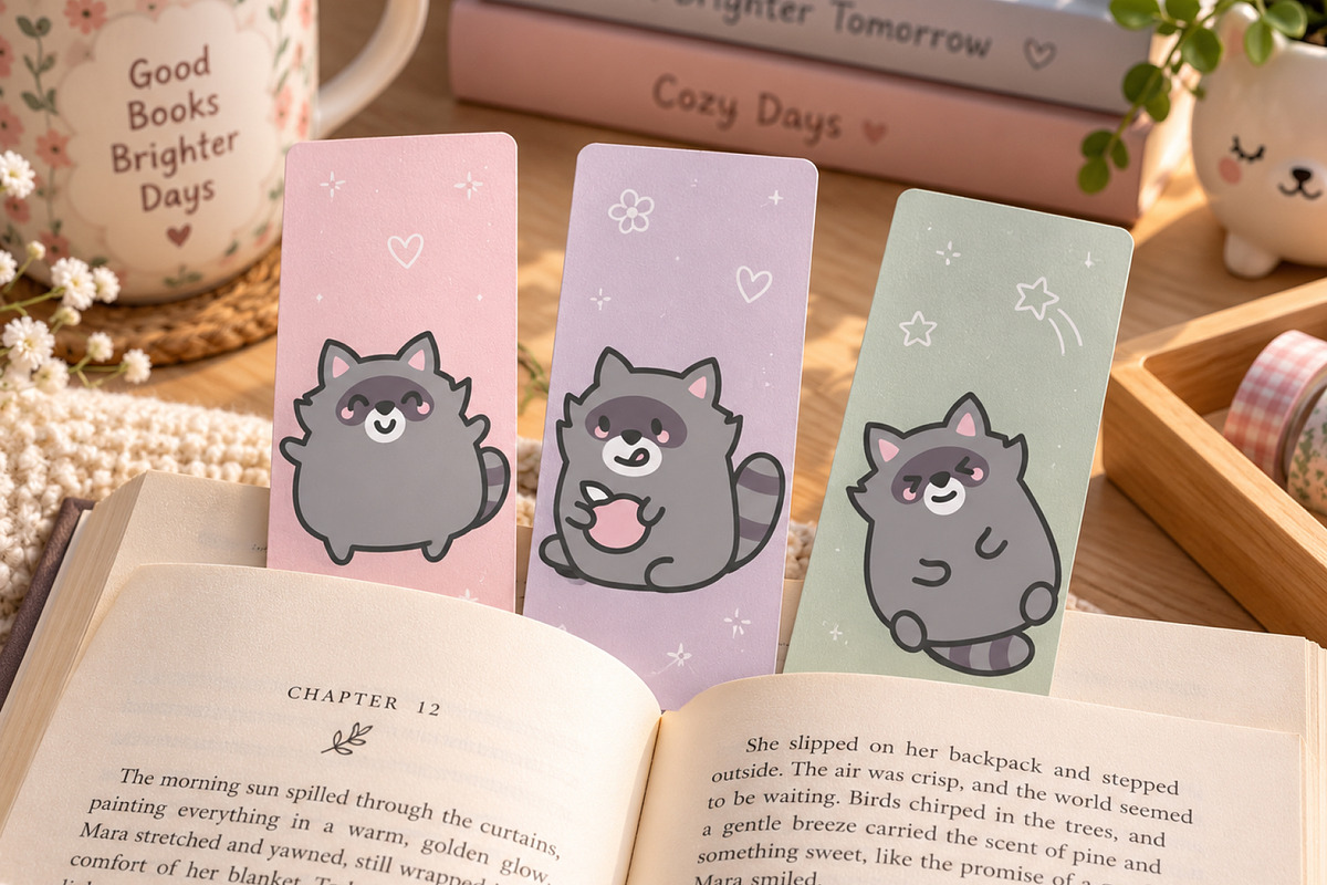 Raccoon Character Bundle, an Animal Illustration by Palau (Photo 3 of 9)