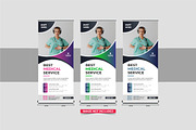 Medical roll up banner bundle, a Stationery Template by Pavel_design (Thumbnail 5 of 11)