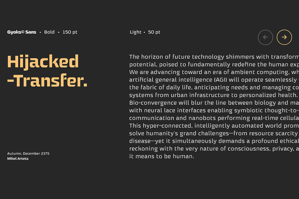 Gyokz - Display Sans, a Sans Serif Font by Hindia Studio (Photo 12 of 12)