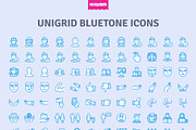 3552 Unigrid Bluetone icons, a Duotone Icon by Icojam store (Thumbnail 7 of 14)