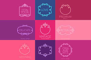 Elegant Vintage Frame Bundle