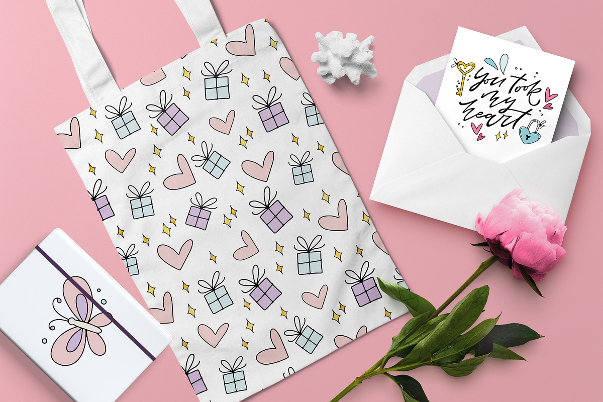 Big Love Graphics Set, a Decorative Illustration by Anna Krestiannykova (Photo 7 of 12)