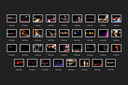 35 Bokeh Overlays, a Brushes & More by URSAL Supply (Thumbnail 7 of 7)