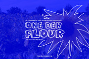 One Der Flour, a Handwritten Font by Supersimbo © (Thumbnail 1 of 5)