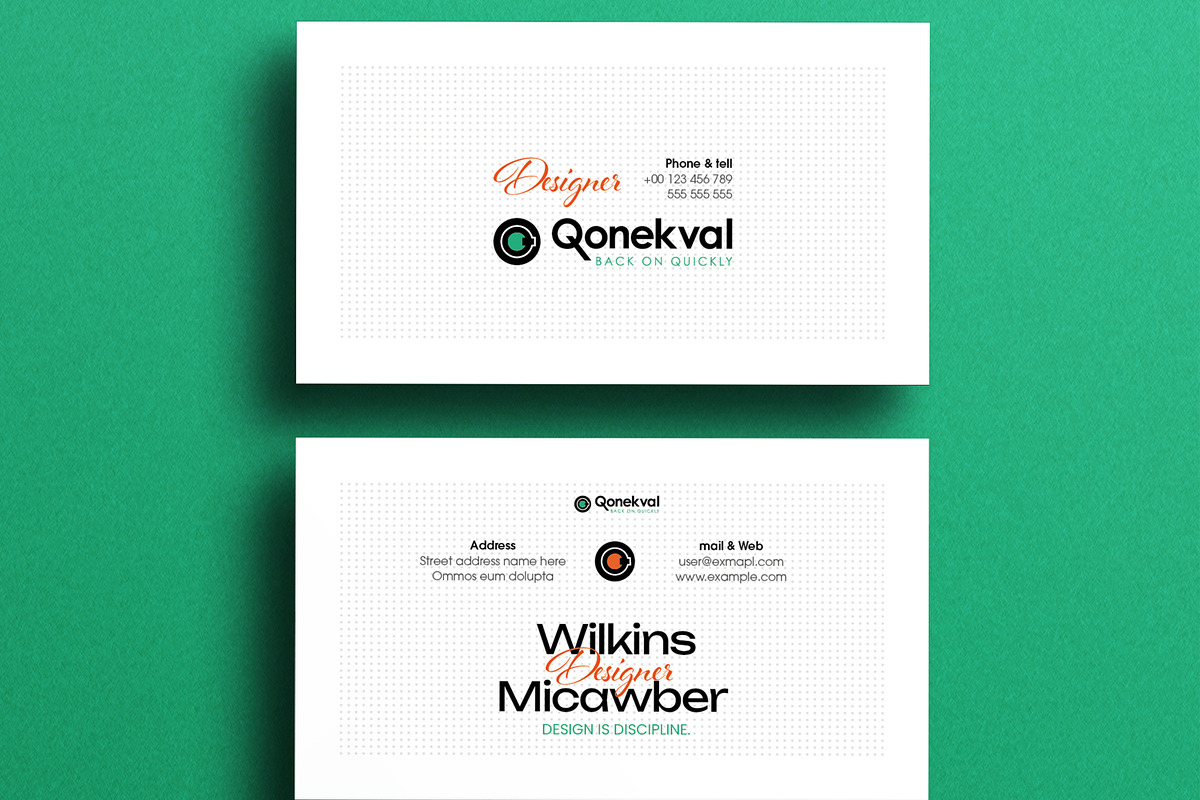 Modern Business Card Template preview 3