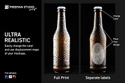 Beer Bottle Mock-Up Set, a Packaging Mockup by Freeman Studio (Thumbnail 2 of 14)