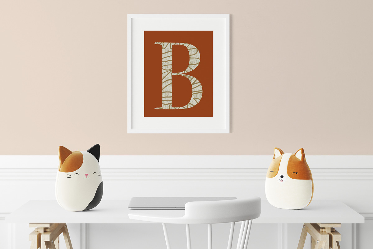 Artistic alphabet png, a Texture Illustration by Artcard Watercolor (Photo 4 of 4)